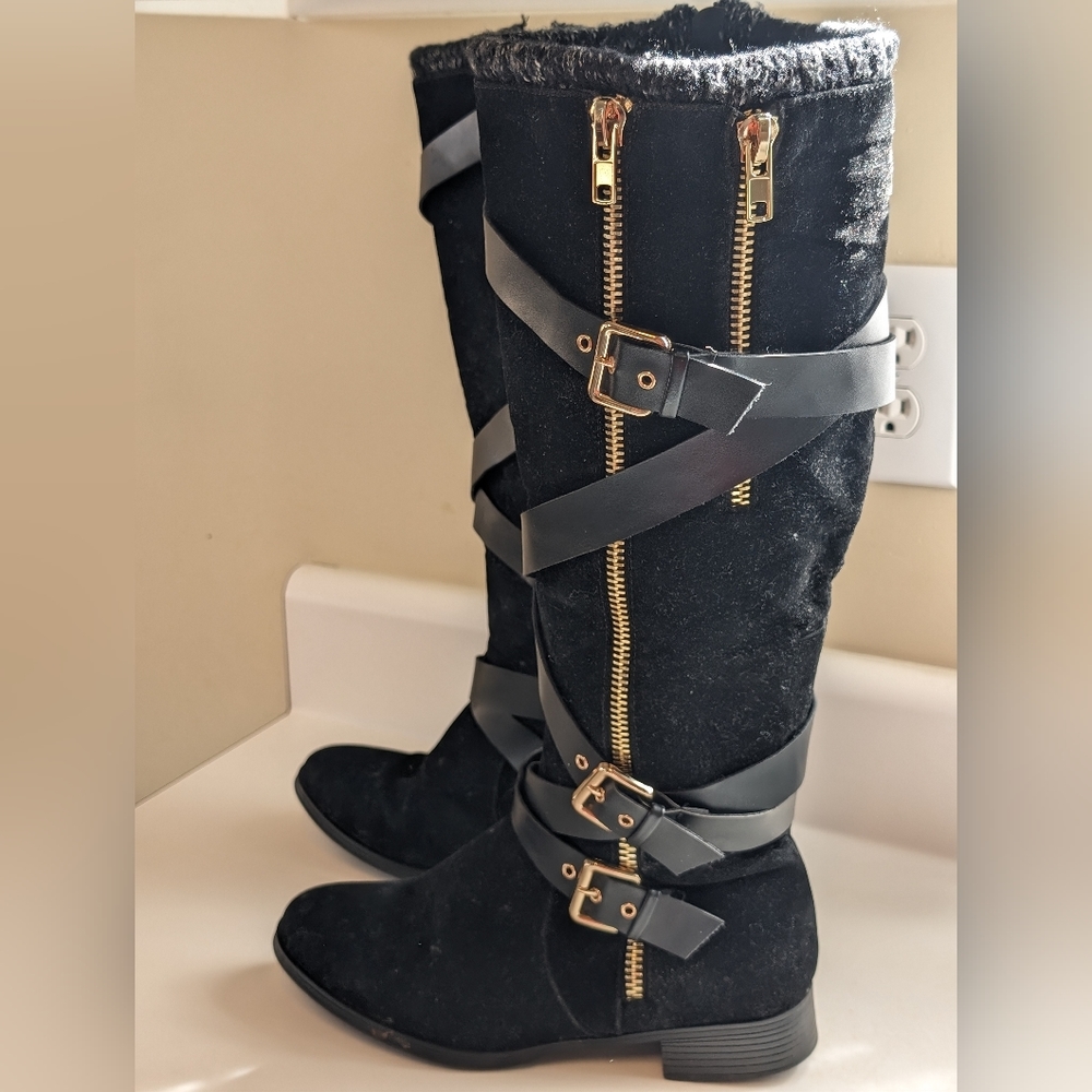 Havene Buckled Over The Knee Boot 8.5